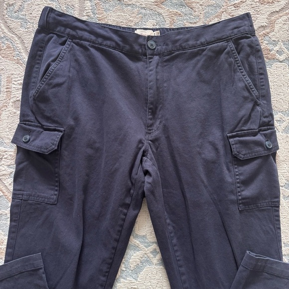 Weatherproof Men’s Navy Drawstring Cargo Pants Size XL - Picture 2 of 7